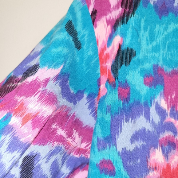 🌺 Hilo Hattie Hawaiian Print Men's Button Down Notch Collar Shirt Floral Print - Picture 4 of 7